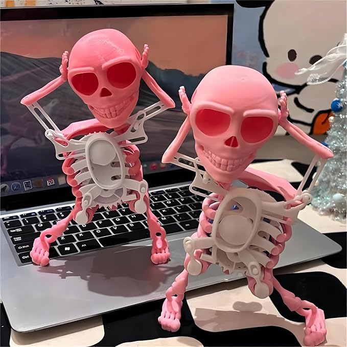 Skeleton Dancing and Swinging Clockwork
