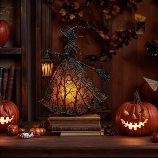 Halloween Witch Lamp