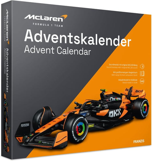 FRANZIS 67391 McLaren Racing Advent Calendar 2025 Model Kit🏎️